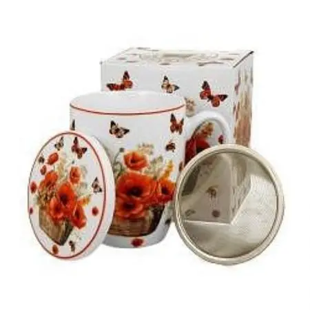 Чаша за чай - макове, 934310 - 3