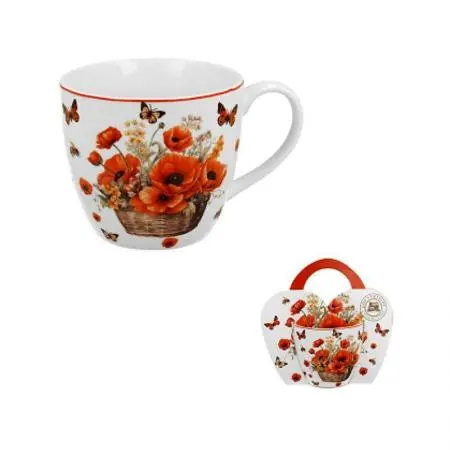 Чаша за кафе/чай - макове, 934315 - 2