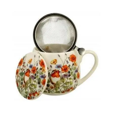 Чаша за чай с цедка и капаче, 932811 - image 1