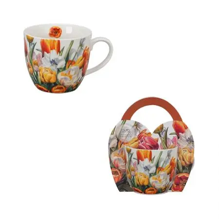Cană pentru cafea/ceai, lalele, 937715 - 3