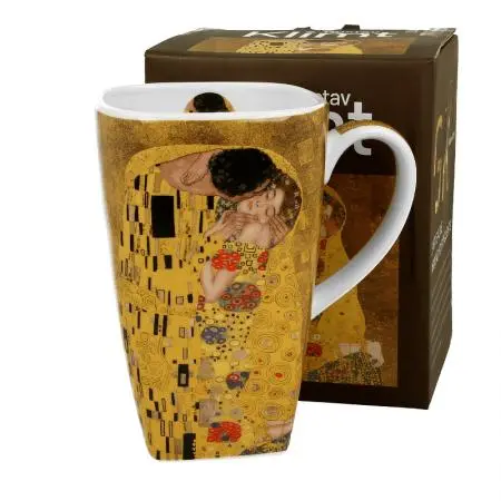 Чаша за кафе/чай "Целувката" на Густав Климт, 932740 - image 1