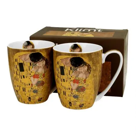 Две чаши за кафе/чай „Целувката“, 932705 - image 1