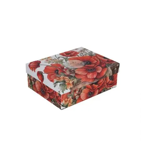 Две чаши за еспресо с чинийки, макове, 939707 - 7