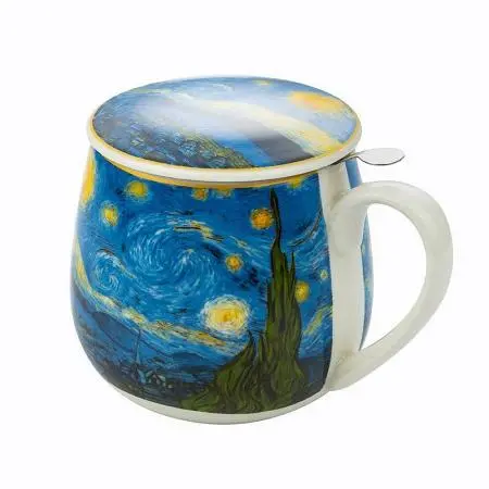 Чаша за чай с цедка и капаче, Винсент ван Гог, 931511 - image 3