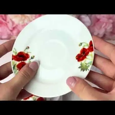 Комплект от 2 чаши за еспресо с чинийки, 930307 - image 2