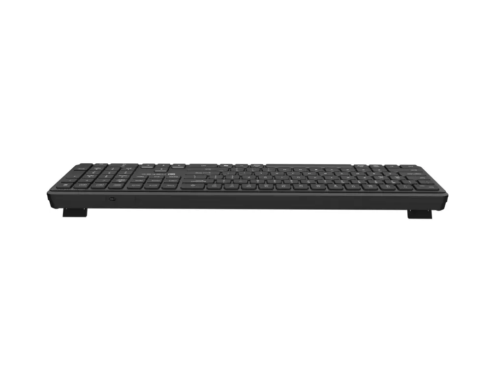 Клавиатура, Natec Wireless Keyboard Tang US, BT+2.4GHz, Silent, Slim, Black - image 4