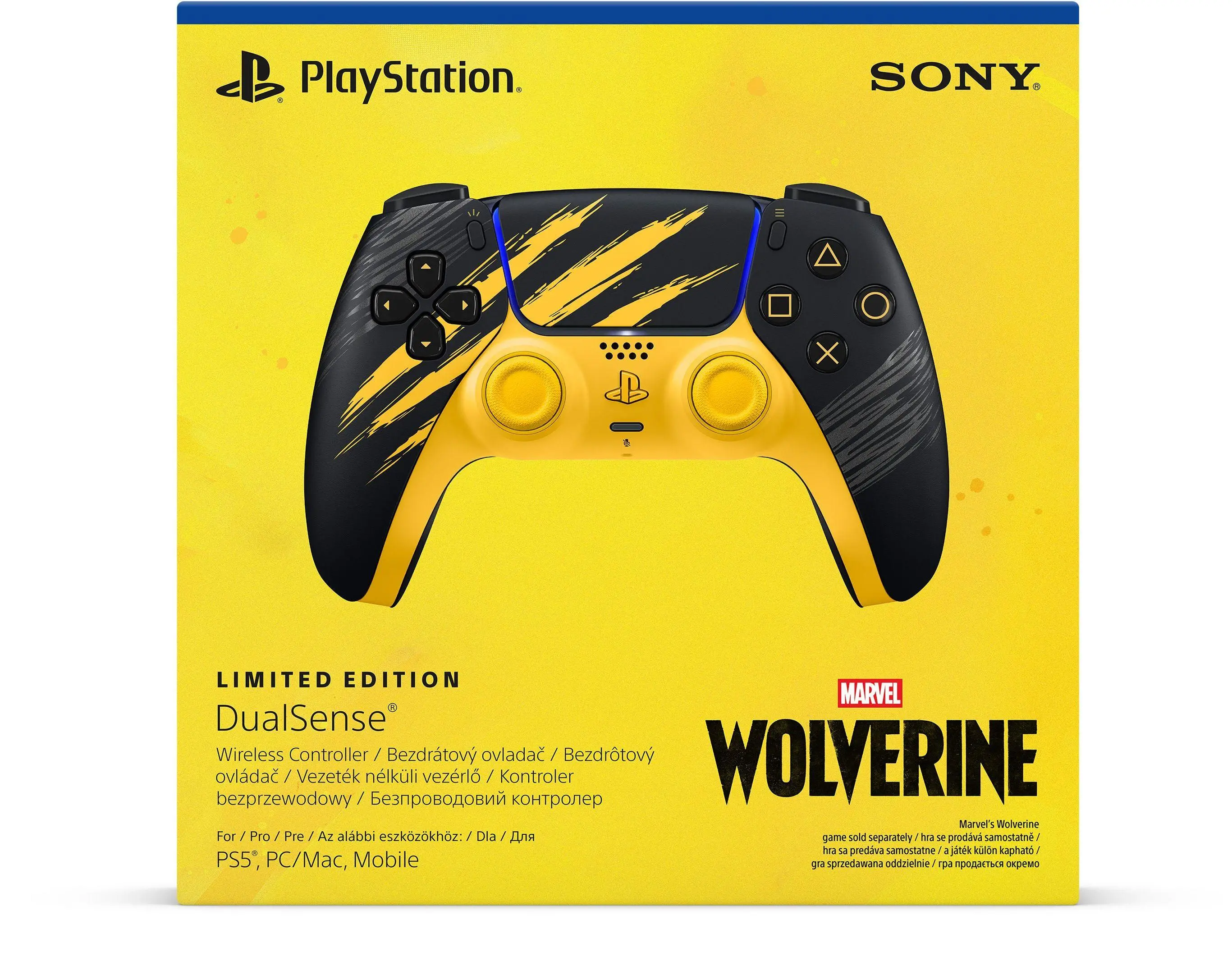 Безжичен геймпад Sony PS5 DualSense Wireless Controller Wolverine Limited - image 4