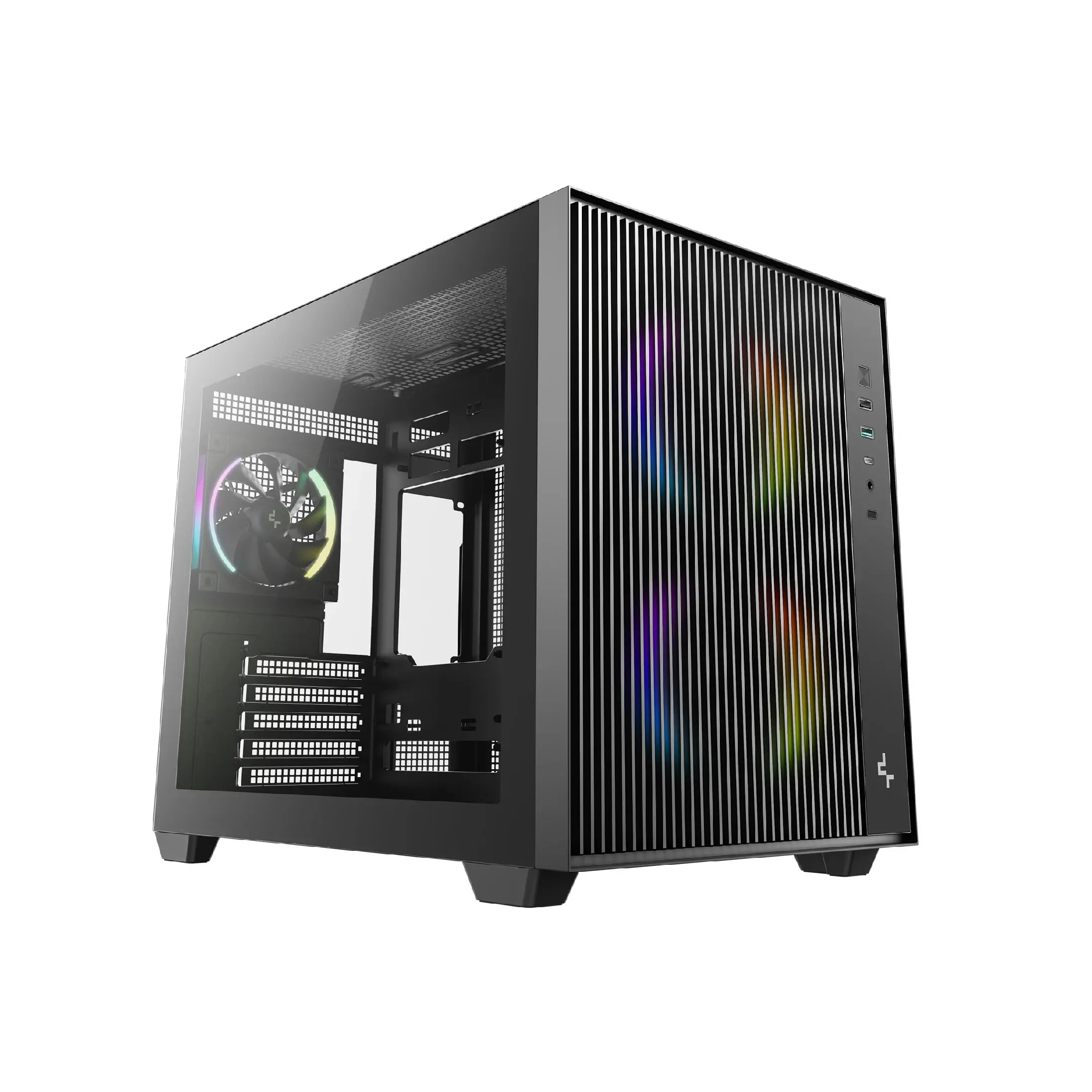 DeepCool кутия Case mATX - CG330 MESH 3F