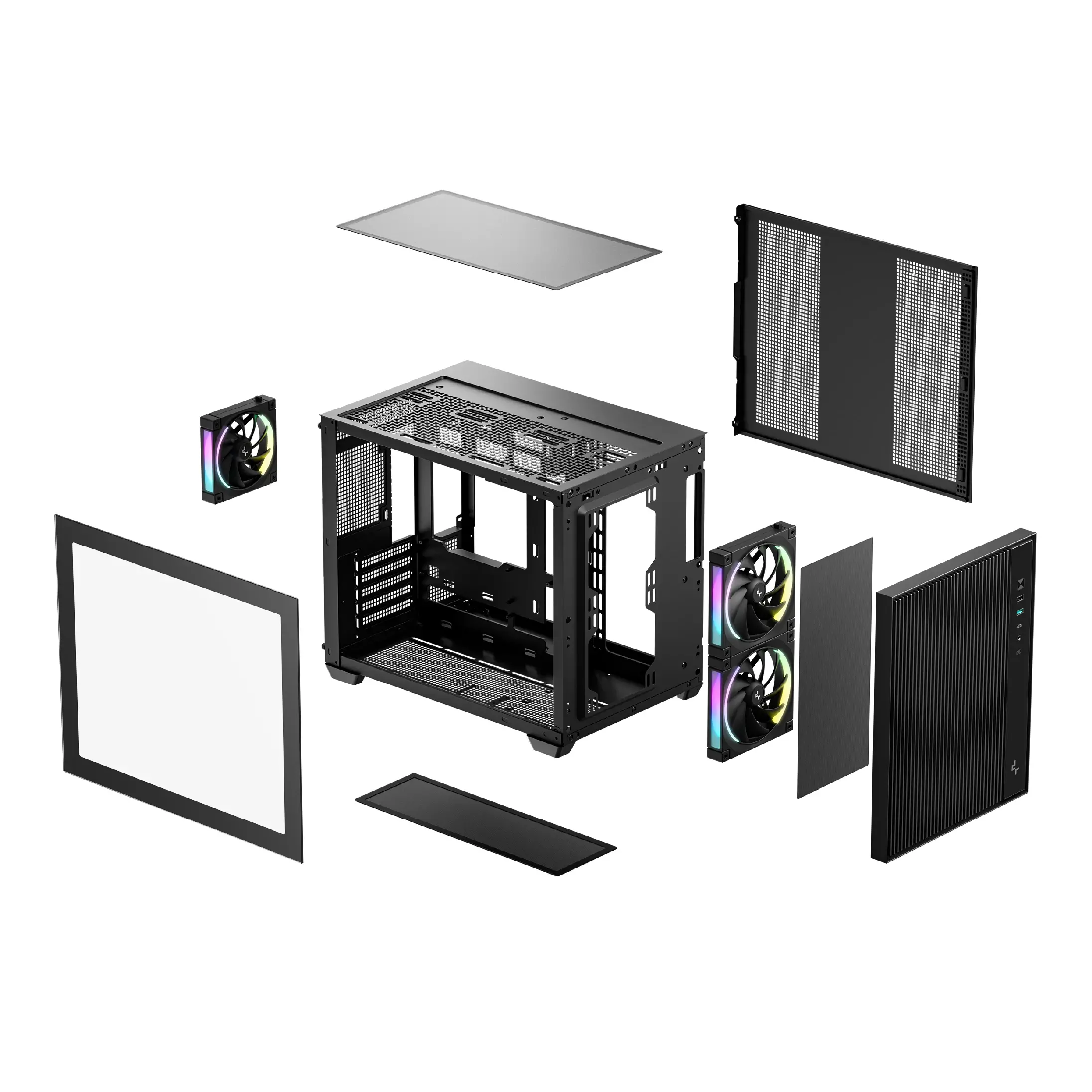 DeepCool кутия Case mATX - CG330 MESH 3F - image 9