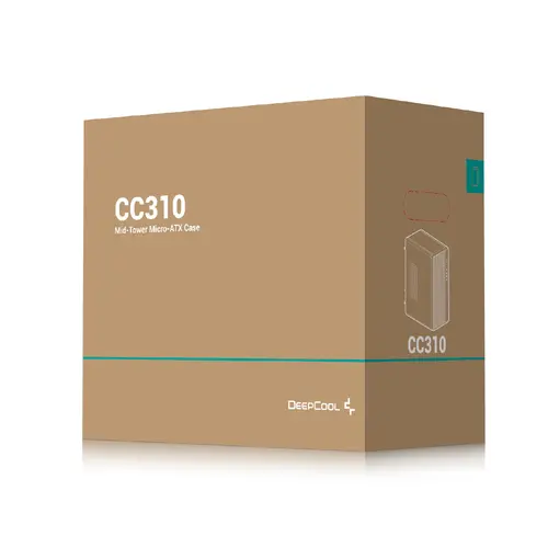 DeepCool кутия Case mATX - CC310 - 11