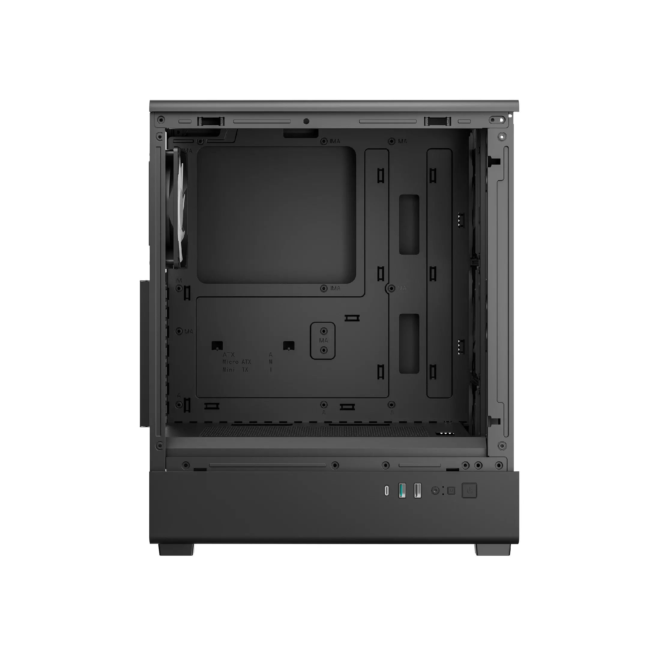 DeepCool кутия Case ATX - CC550 4F - 4 ARGB Fans - image 3