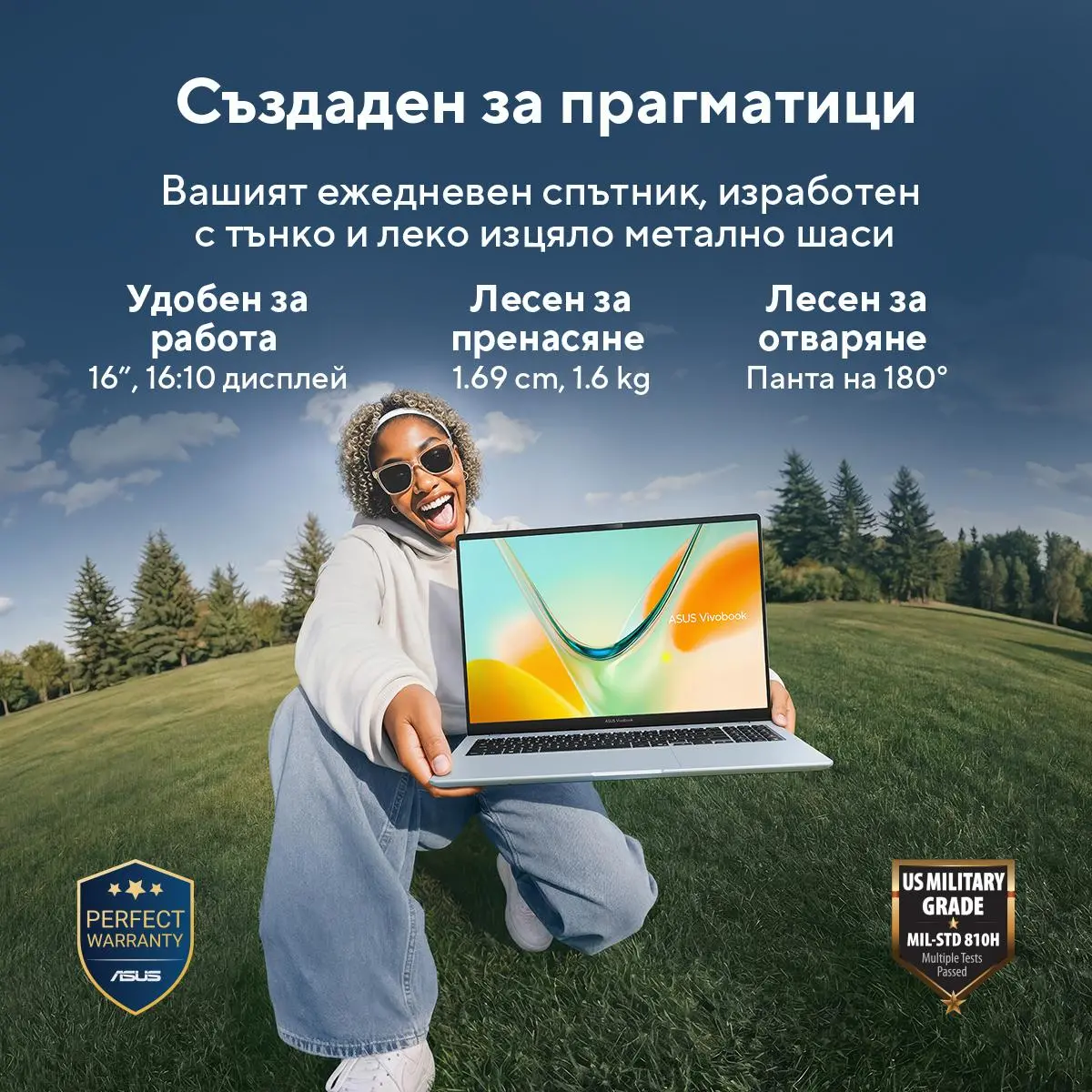 Лаптоп ASUS Vivobook S16 S5608QA-MB234W - 16.0" IPS Full HD+, Qualcomm Snapdragon X X1-26-101, 16GB LPDDR5X, 256GB SSD - Win11 Home - image 11