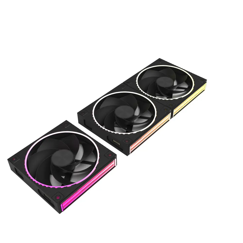 Ventilator, Zalman ZALMAN ZM-DF120R A3 BLACK PWM - image 1