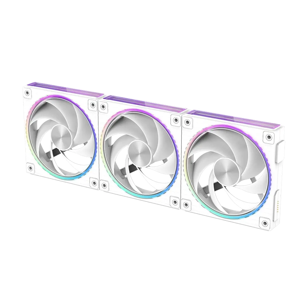 Вентилатор, Zalman ZALMAN ZM-DF120 A3 WHITE PWM - image 2