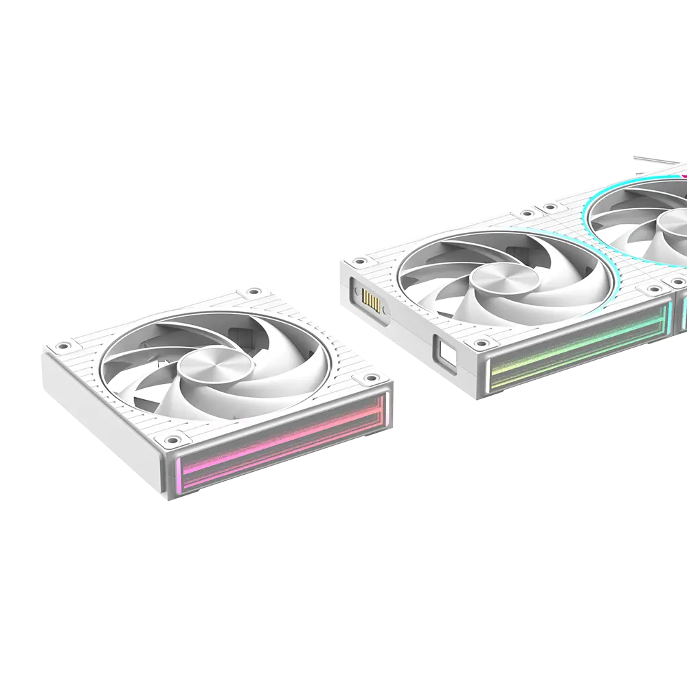 Ventilator, Zalman ZALMAN ZM-DF120 A3 WHITE PWM - image 3