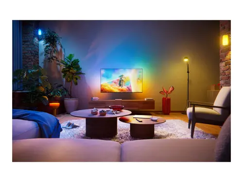 PHILIPS 65inch QLED 4K UHD Ambilight Titan OS Dolby Vision Dolby Atmos - 4