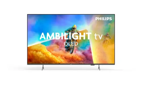 PHILIPS 65inch QLED 4K UHD Ambilight Titan OS Dolby Vision Dolby Atmos - 1