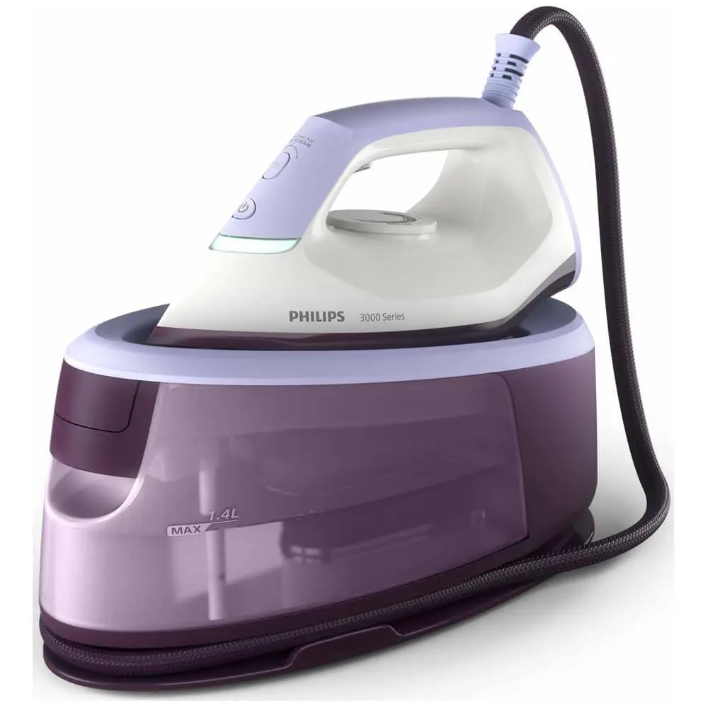 PHILIPS Σύστημα ατμού series 3000 6 bar 140g συνεχής παροχή ατμού 350g ώθηση ατμού δεξαμενή νερού 1,4l