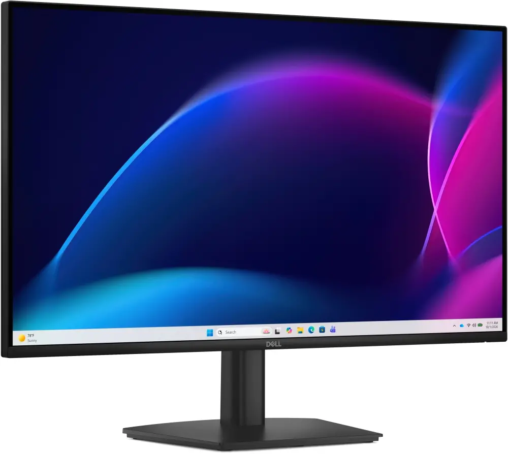 Монитор, Dell E2726H , 27" Edge LED Anti-Glare, IPS, 5ms GTG, 120 Hz, 1000:1, 300 cd/m2, 1920x1080 Full HD, HDMI, VGA, Display Port, Eye Comfort, Tilt, Black - image 1