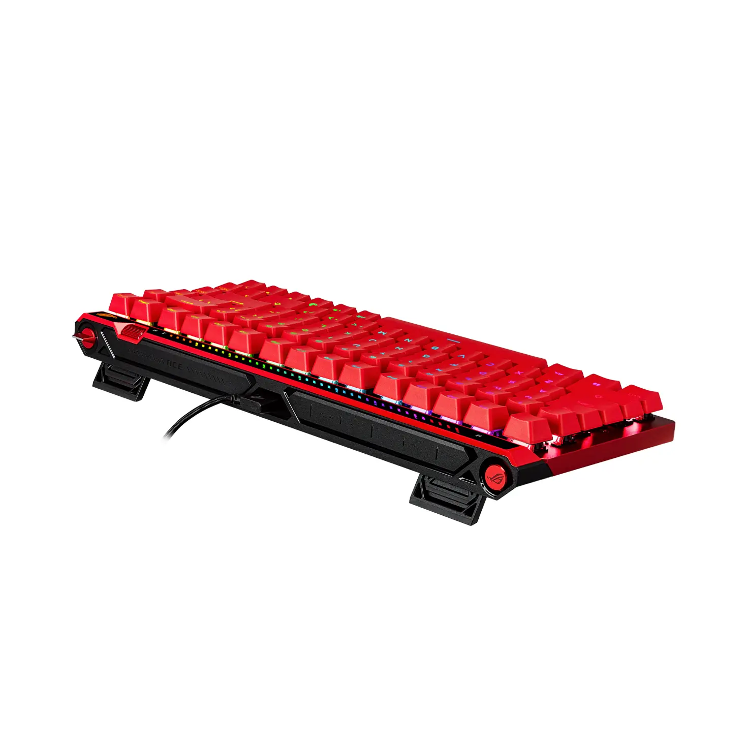 Геймърска Механична Клавиатура ASUS ROG Falchion Ace 75 HE Red - ROG HFX V2 Magnetic Switch - image 8
