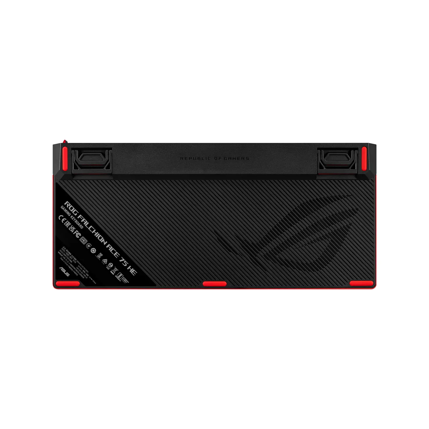 Геймърска Механична Клавиатура ASUS ROG Falchion Ace 75 HE Red - ROG HFX V2 Magnetic Switch - image 9