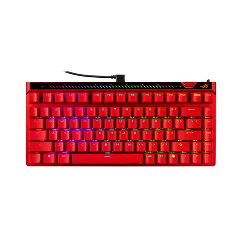 Геймърска Механична Клавиатура ASUS ROG Falchion Ace 75 HE Red - ROG HFX V2 Magnetic Switch - 1