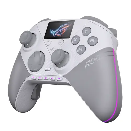 Gamepad wireless ASUS ROG Raikiri II PRO pentru PC - alb - 2