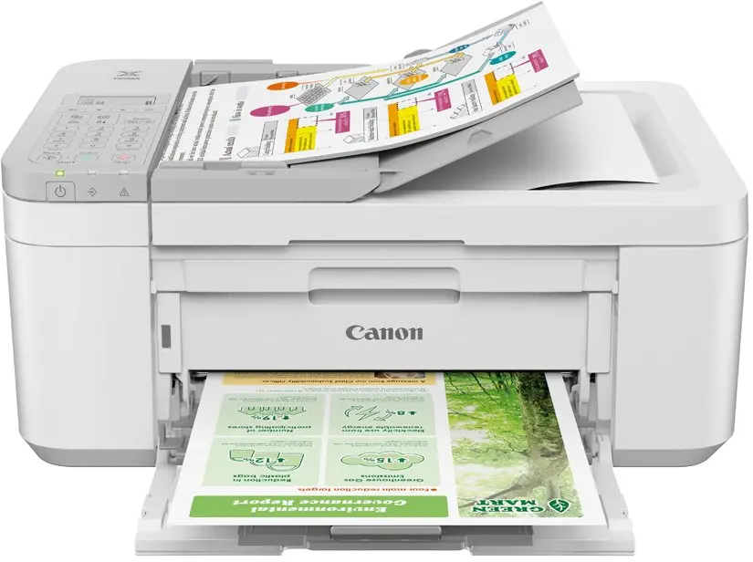 Multifuncțional cu jet de cerneală, CANON PIXMA TR4756I AIO alb - image 1