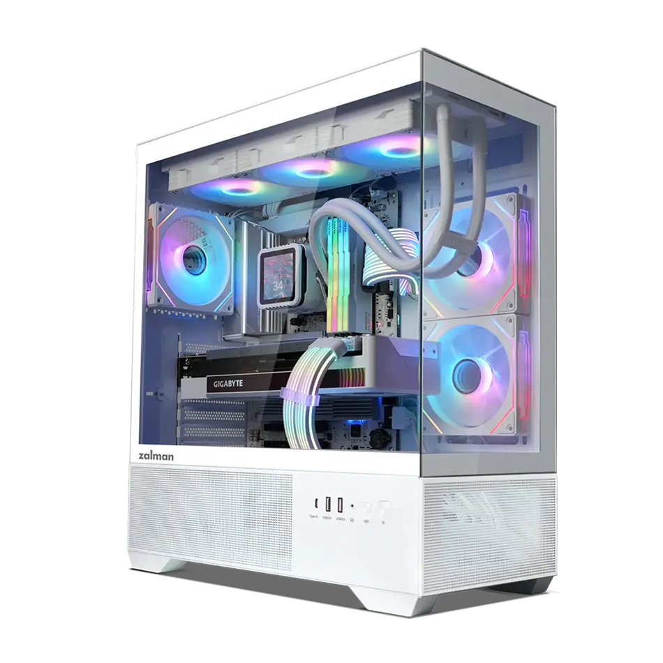 Кутия за компютър, Zalman ZALMAN CHRONIX V2 MATX MID WH - image 1