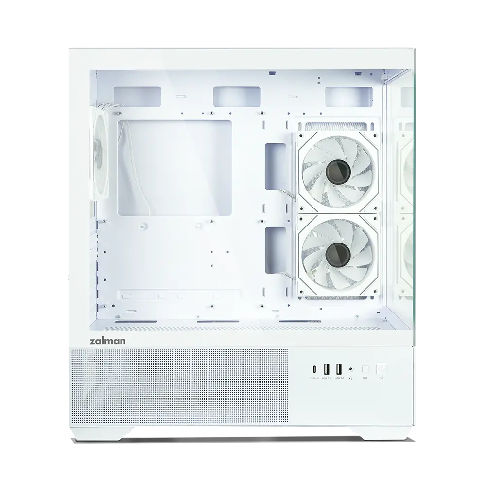 Кутия за компютър, Zalman ZALMAN CHRONIX V2 MATX MID WH - image 2