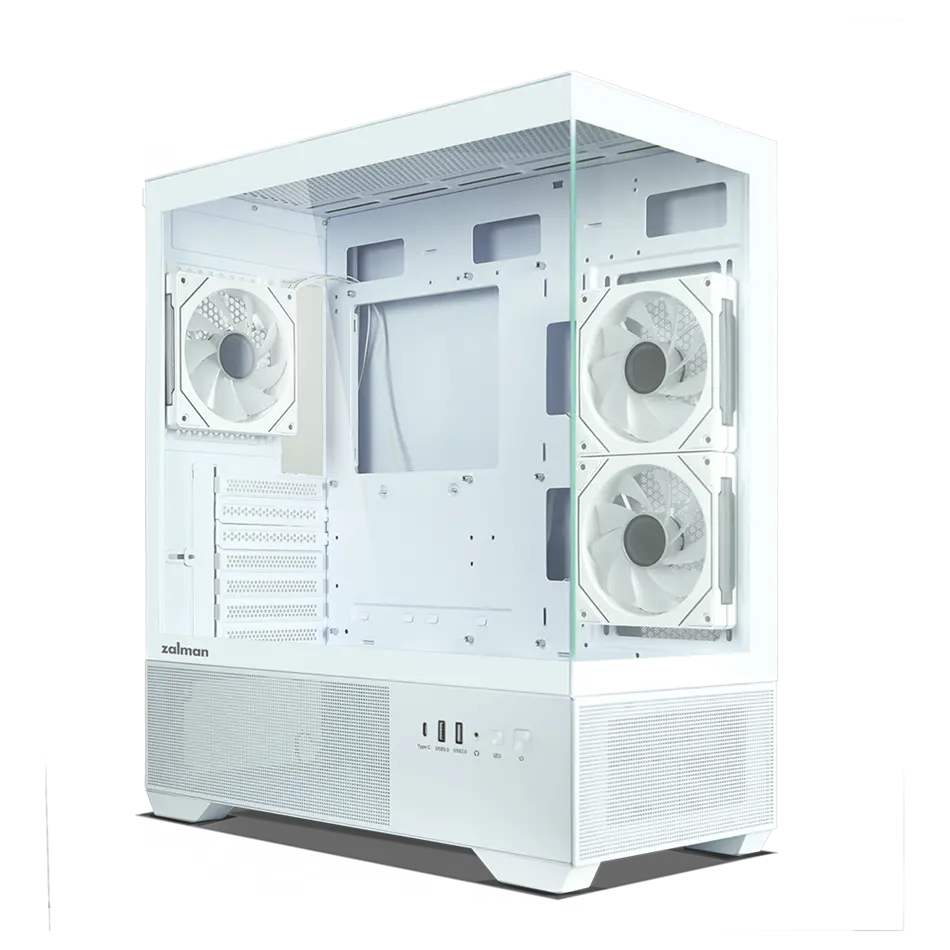 Кутия за компютър, Zalman ZALMAN CHRONIX V2 MATX MID WH - image 3