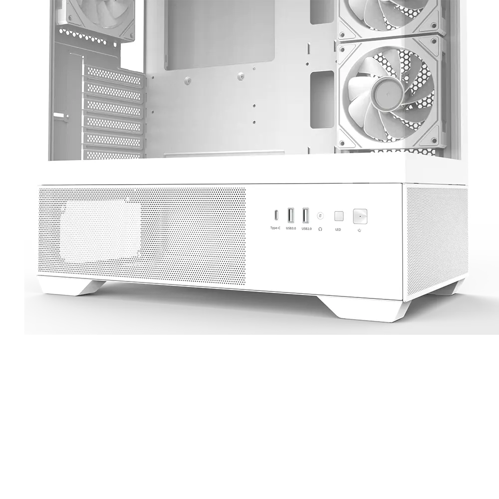 Кутия за компютър, Zalman ZALMAN CHRONIX V2 MATX MID WH - image 4
