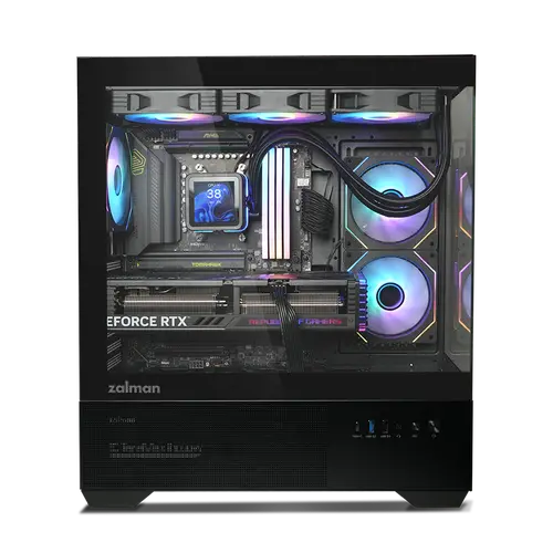 Кутия за компютър, Zalman ZALMAN CHRONIX  V2 MATX MID BK - 3