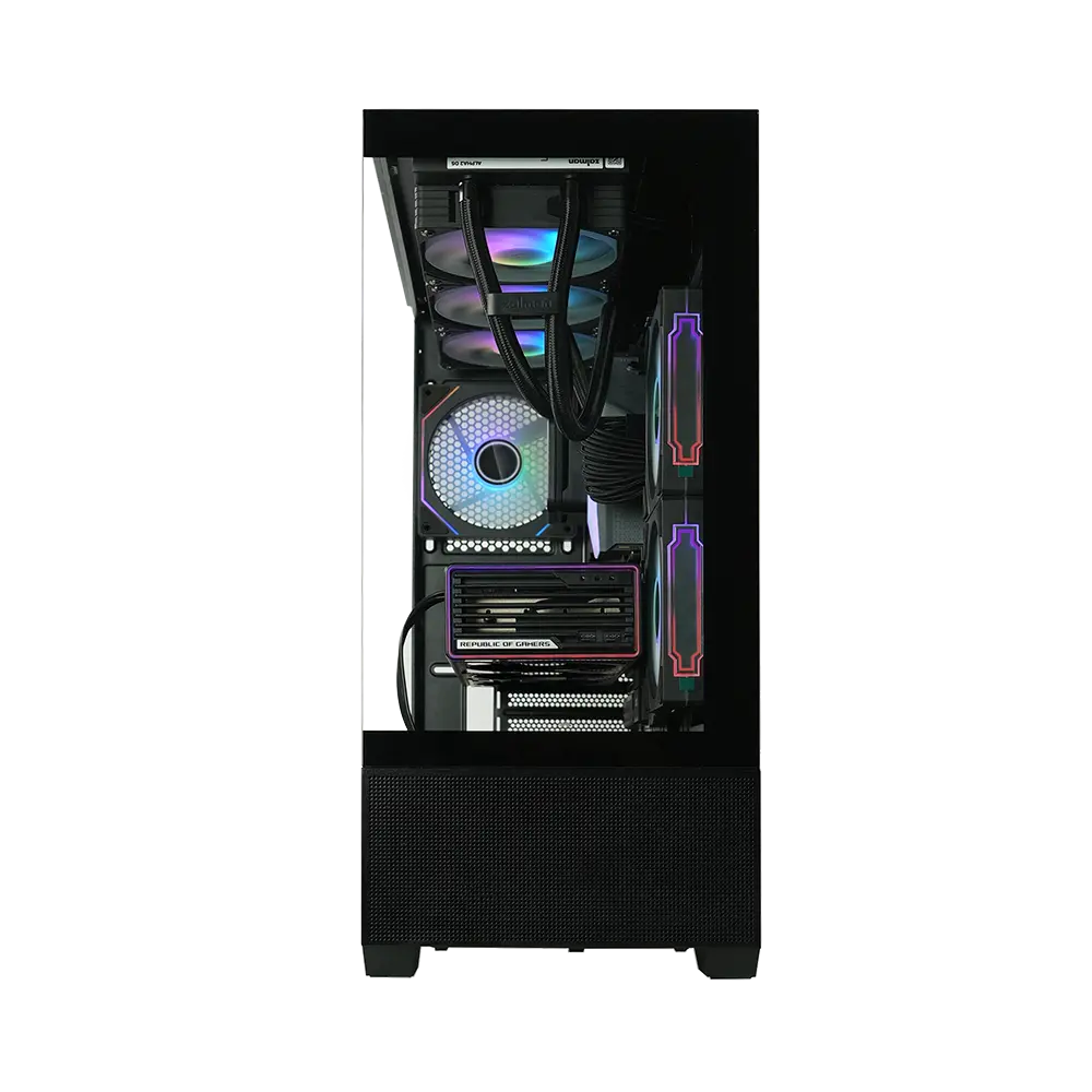 Кутия за компютър, Zalman ZALMAN CHRONIX  V2 MATX MID BK - image 3