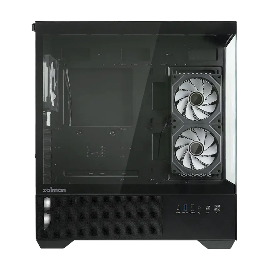 Кутия за компютър, Zalman ZALMAN CHRONIX  V2 MATX MID BK - image 6