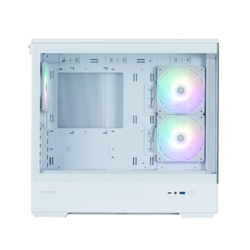 Кутия за компютър, Zalman ZALMAN P30 V2 MATX MIN TWR WHI - image 1