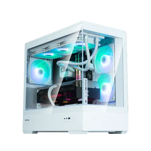Кутия за компютър, Zalman ZALMAN P30 V2 MATX MIN TWR WHI - 6