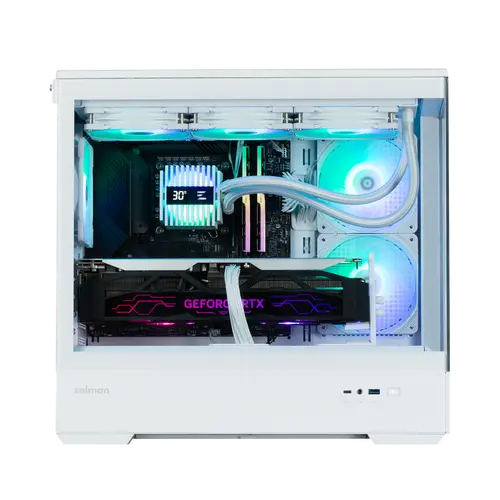 Кутия за компютър, Zalman ZALMAN P30 V2 MATX MIN TWR WHI - 7