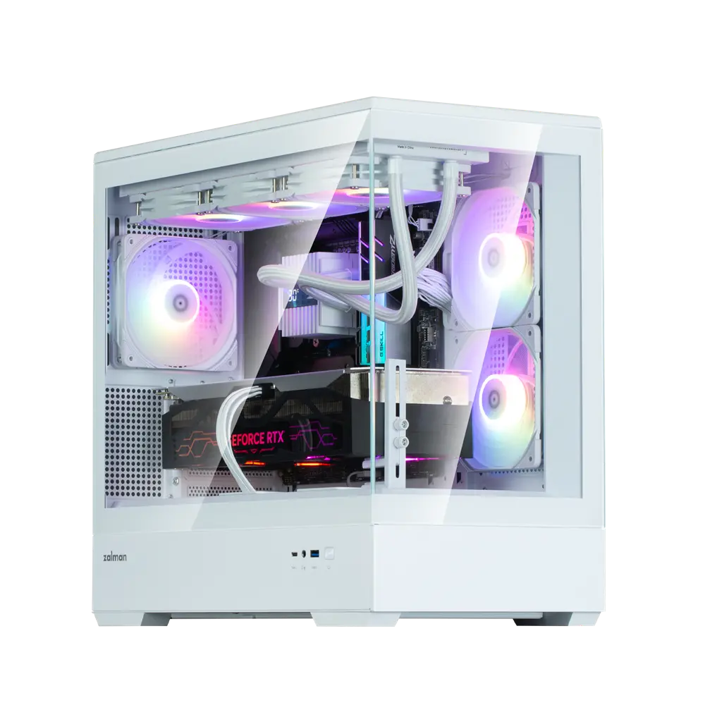 Кутия за компютър, Zalman ZALMAN P30 V2 MATX MIN TWR WHI - image 7
