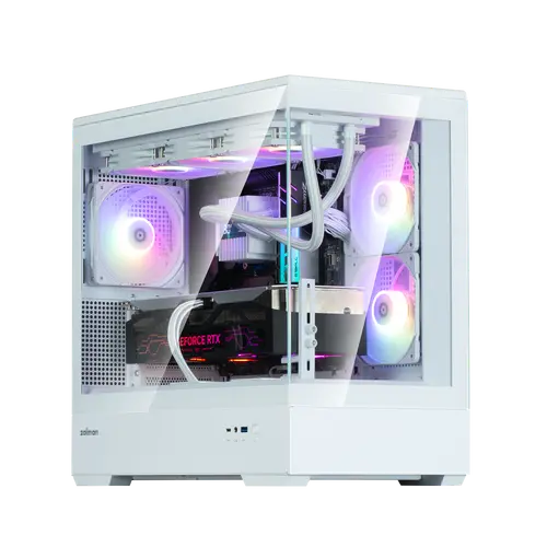 Кутия за компютър, Zalman ZALMAN P30 V2 MATX MIN TWR WHI - 8