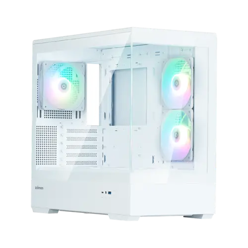 Кутия за компютър, Zalman ZALMAN P30 V2 MATX MIN TWR WHI - 1