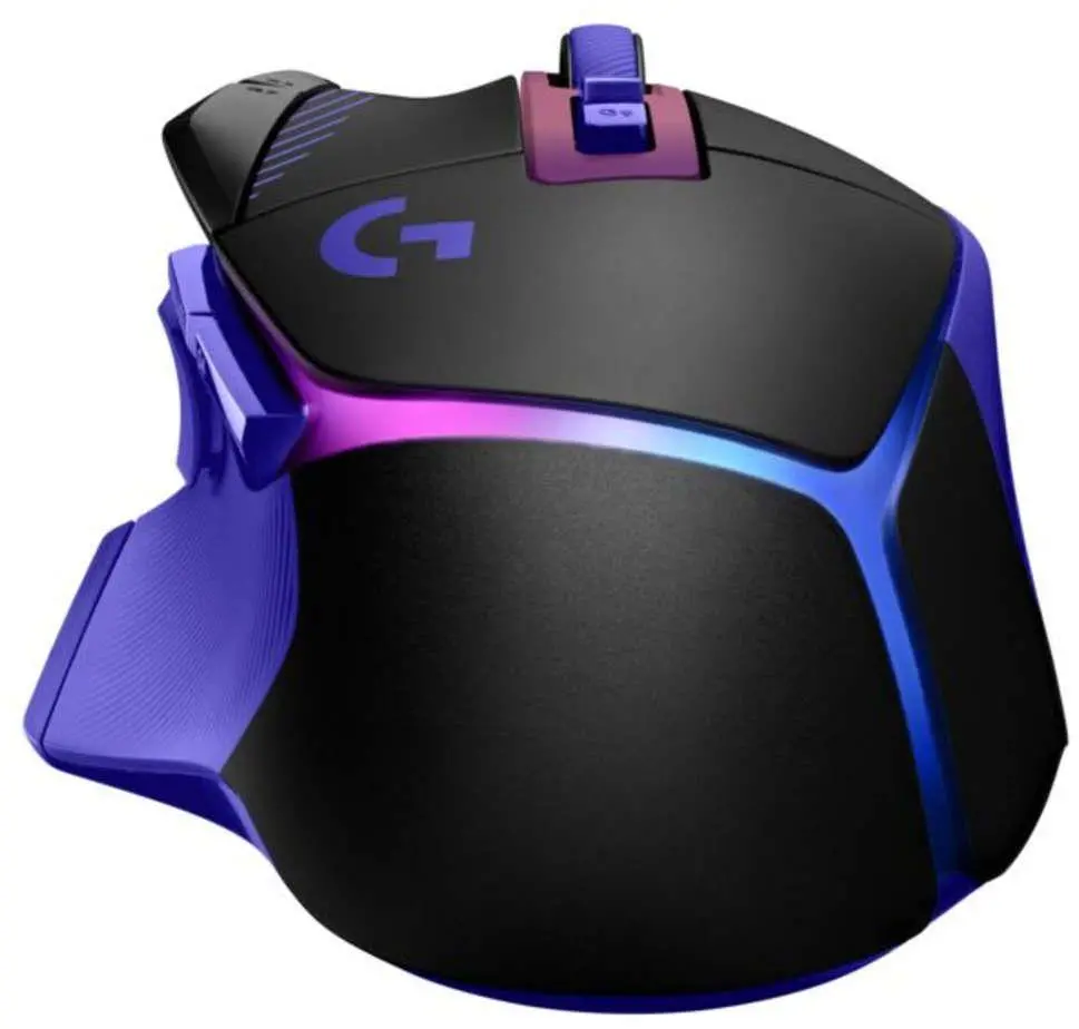 Геймърска безжична мишка Logitech G502 X Plus Lightsync RGB - Dark Lilac - image 2