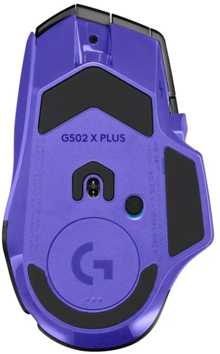 Геймърска безжична мишка Logitech G502 X Plus Lightsync RGB - Dark Lilac - image 8