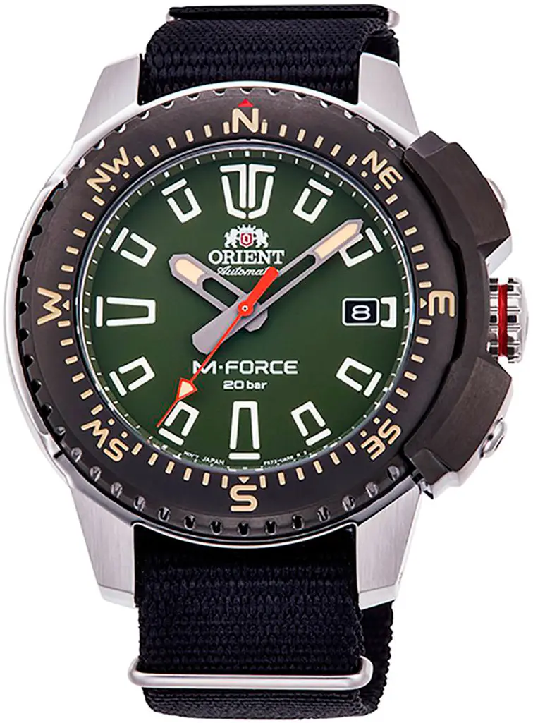 Ανδρικό αυτόματο ρολόι Orient Automatic M-Force Diver - RA-AC0N03E