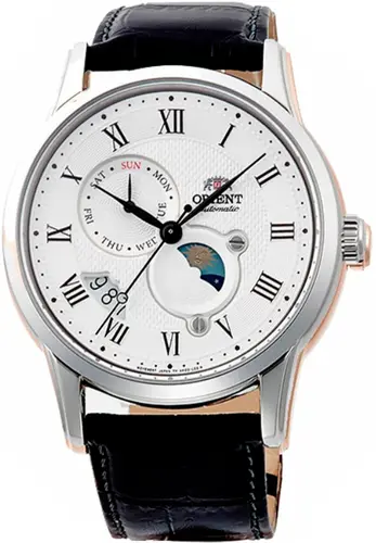 Мъжки автоматичен часовник Orient Classic Automatic Sun and Moon - RA-AK0008S