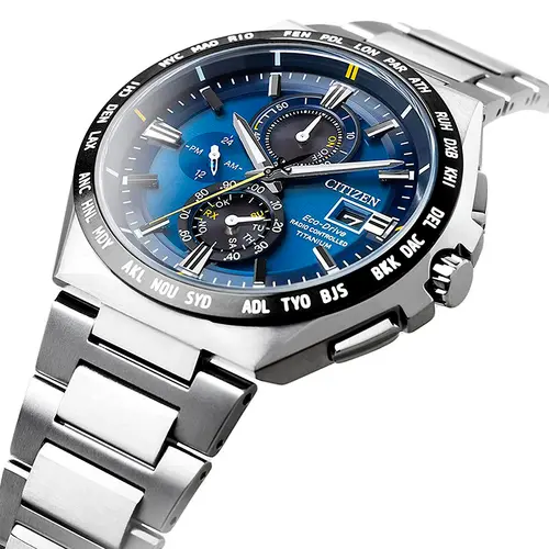 Ανδρικό ρολόι Citizen Eco-Drive Chronograph - AT8234-85L - 3