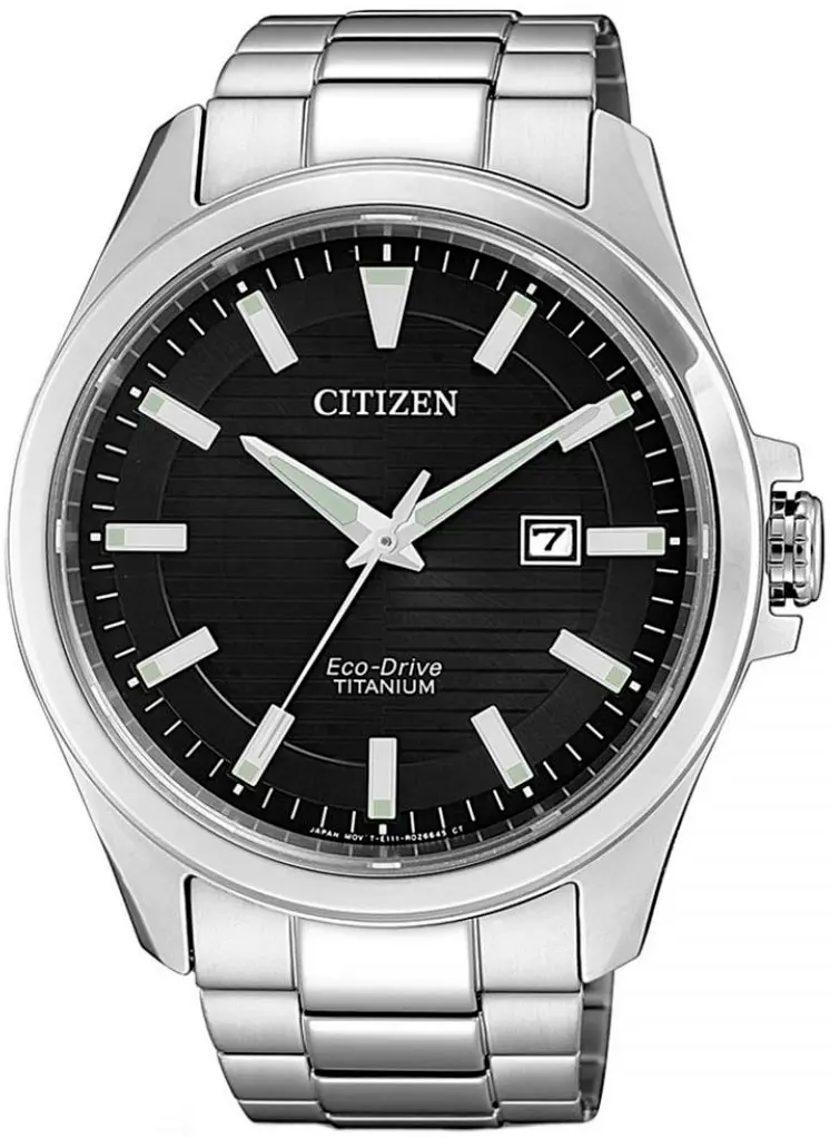 Ceas analogic pentru bărbați Citizen Eco-Drive Super Titanium - BM7470-84E