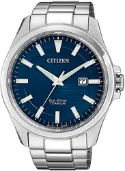 Мъжки аналогов часовник Citizen Eco-Drive Super Titanium - BM7470-84L