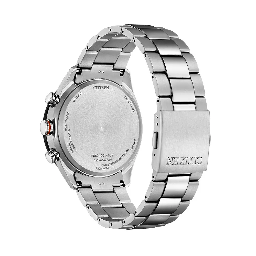 Мъжки аналогов часовник Citizen Eco-Drive Titanium - CB5946-82X - image 1