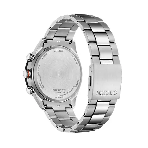 Ανδρικό αναλογικό ρολόι Citizen Eco-Drive Titanium - CB5946-82X - 2